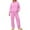RD1, variante sur Ensemble Décontracté à Capuche et Pantalon Grand Automne Hiver Deux Pièces Confortable pour Activités Quotidiennes Costume Pantalon Femme Bu2 L