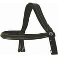 thumbnail image 3 of Henri de Rivel Pro Mono Crown Bridle with Flash and Rubber Reins, 3 of 6
