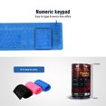 thumbnail image 4 of Teclado plegable flexible de silicona USB de 108 teclas impermeable a prueba de polvo, 4 of 8
