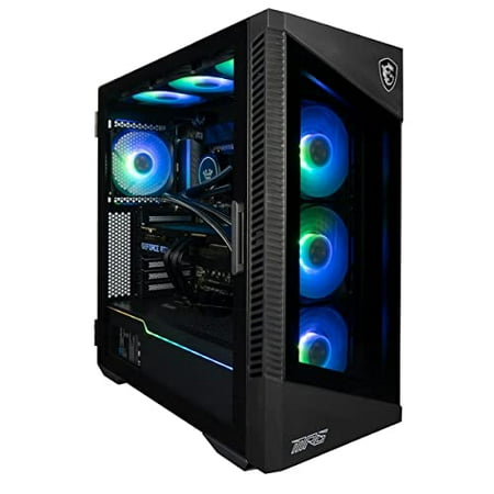 CUK MPG Velox by MSI Gaming Desktop (Intel 16-Core i9-12900F Processor (> Ryzen 9 5950X at Gaming), 32GB DDR4 RAM, 512GB NVMe SSD + 2TB HDD, NVIDIA GeForce RTX 3070 8GB, W11 Home) Gamer PC Computer