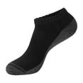 thumbnail image 2 of Hanes Mens Crew Socks Pack, 12-Pack, X-Temp Cushioned Socks for Men, Moisture-Wicking for big & tall men, 2 of 6