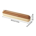 thumbnail image 3 of Antqov Plastic Wrap Cutter Household Adjustable Wall Magnetic Storage Box Kitchen Refrigerator Food Plastic Wrap Cutter, Wrap Cutter, 3 of 8