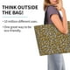thumbnail image 2 of Fotbe Leopard Bolsa Tote Estética de Lona con Estampado para Mujer - Bolsa Reutilizable de Hombro Casual para Vacaciones, Compras, Trabajo y Gimnasio, 2 of 8