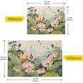 thumbnail image 5 of FREEAMG Lotus Flowers Garden Puzzle 500 Pieces - Wooden Jigsaw Puzzles for Family Games - Suitable for Teenagers and Adults, 5 of 7
