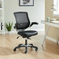 thumbnail image 3 of Modway Edge Mesh Back Leatherette Seat Office Chair, Multiple Colors, 3 of 12