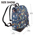 thumbnail image 2 of Easygdp Marine Nautical Mochila de Cuero para Mujeres, Bolso de Hombro, Bolsos de Mano de Moda para Trabajo y Viajes, 2 of 4