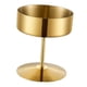 thumbnail image 2 of Vaso de postre de acero inoxidable con base alta para helado, de metal, reutilizable, para refrigerios y dulces. Oro 200ML, 2 of 9
