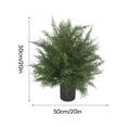 thumbnail image 2 of 2025 & CISIL - 3FT Real Cedar Topiary Trees For Front Porch Decor, Artificial Shrubs Faux Plants, 2 of 4