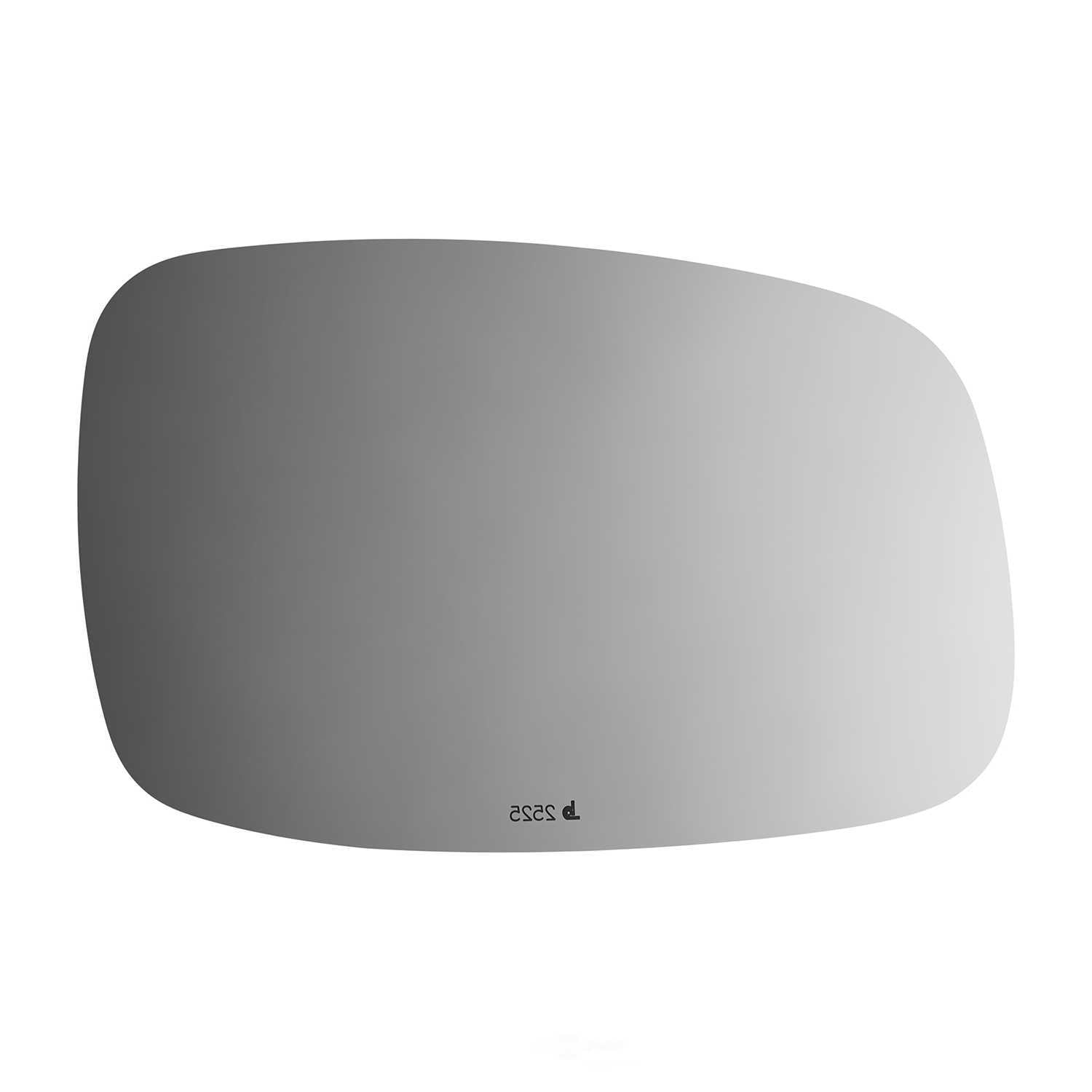 Burco Side View Mirror Replacement Glass - Clear Glass - 2525