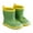 Green, variant on TANYSU Girls Boots For School And Outdoor Play Comfortable Hooded Round Toe Toddler Footwear All Season Durable Soft Sole Solid Color Shoes Child First Walker