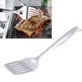 thumbnail image 4 of Slotted Turner, Silver Frying Spatula Portable Wear Resistant Rustproof  For Kitchen, 4 of 8