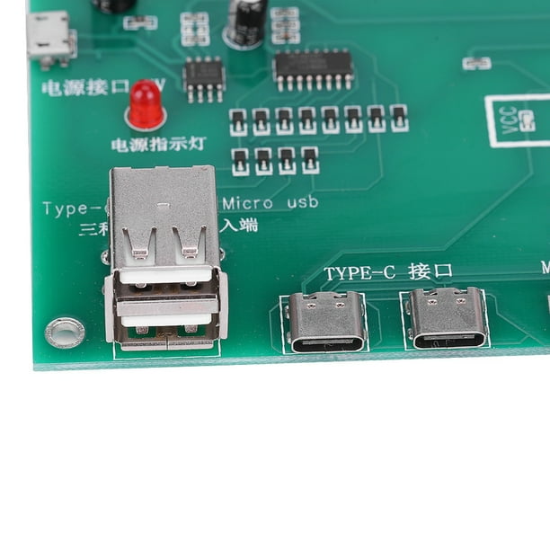Probador de tríada de cable USB ANGGREK con Indicador de Señal de abeja