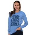 thumbnail image 4 of Shedding Sharing Glitter Dog Fur Puppy Long Sleeve TShirt Men Women Brisco Brands 2X, 4 of 6