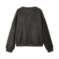 thumbnail image 4 of shqvo Women's Fleece Sweatshirts with Cat Pocket, Crew Neck Sweatshirts for Women Kangaroo Pocket Dog Pouch Sweatshirts Breathable Pet Carry Bag Pullover Animal Holder Fall Winter Tops, 4 of 6