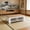 White, variant on Mid Century Rectangular Coffee Table Timeless Modern Centerpiece for Your Living Room