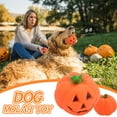 thumbnail image 1 of Graspable Squeaky Dog Toy For Aggressive Chewers Pumpkin Dog Teething Dog Training for Biting French Dog outside Dog for Dogs Smart Bones Dog Soft Small Dog Rope for Aggressive Chewers Chew for, 1 of 4