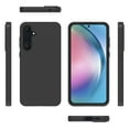 thumbnail image 4 of CoverON For Samsung Galaxy A35 5G Case, Flexible Slim Lightweight TPU Minimal Phone Cover, Black, 4 of 7
