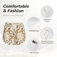 thumbnail image 6 of Lsque Cartoon Poodle Dog Printed Women's Running Shorts with Liner Pockets,Elastic Quick Dry Workout Athletic Gym Yoga Shorts,Womens High Waist Shorts-Medium, 6 of 9