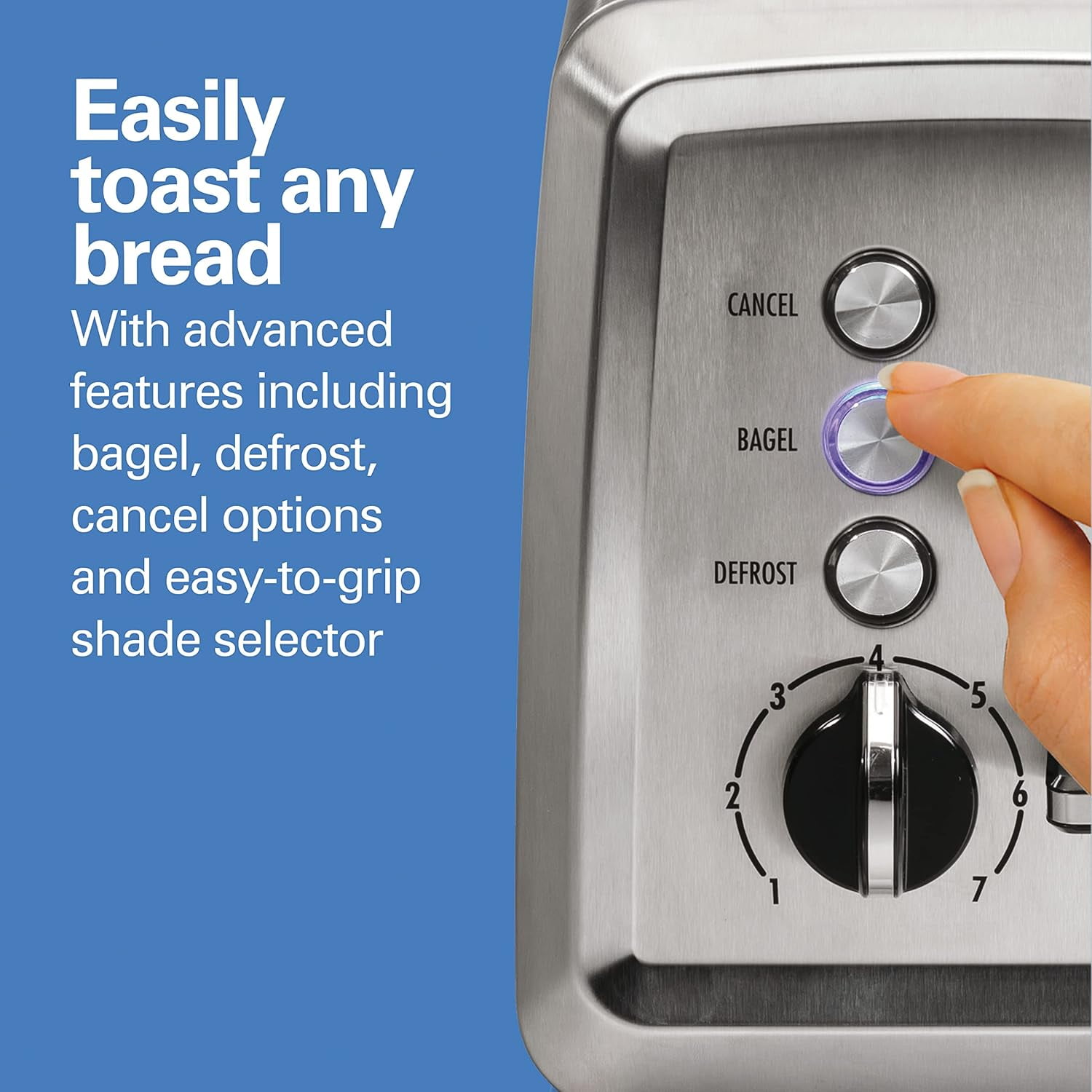 1500W 1.7L Electric Kettle & 2 Slice Toaster with Extra-Wide Slots, Bagel Setting & Auto Shutoff