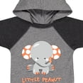 thumbnail image 4 of Inktastic Little Peanut Cute Baby Elephant Boys or Girls Baby Bodysuit, 4 of 5