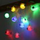 thumbnail image 5 of Cadena de luces LED para festivales, globo ocular, cadena de luces decorativas de Halloween para fiestas en casa sin batería (10 cuentas LED, coloridas), 5 of 6