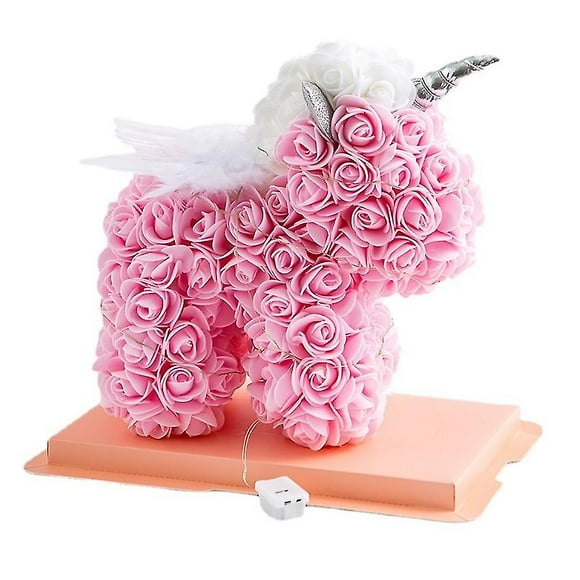 Valentine's Day Gift - LED Rose Flower with PE Material for Girlfriend - Home Christmas Decorations