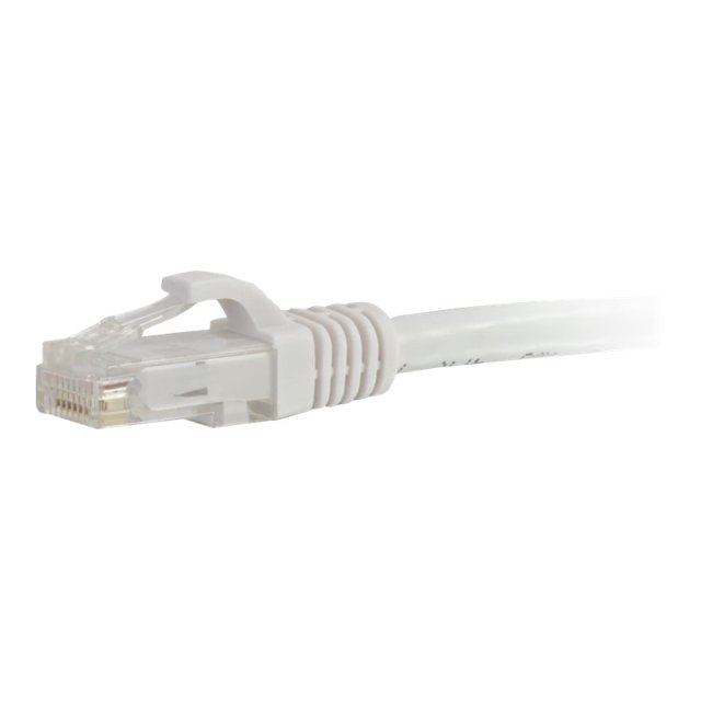 C2G 4ft Cat6a Snagless Unshielded (UTP) Network Patch Ethernet Cable-White - Patch cable - RJ-45 (M) to RJ-45 (M) - 4 ft - UTP - CAT 6a - molded, snagless, stranded - white