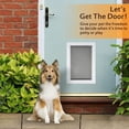 thumbnail image 4 of Solapas de Repuesto para Puerta de Perro, Solapa de Puerta para Caseta de Perro O Perrera, Productos y Suministros para Mascotas, Tira de PlásTico tpu Segura para Puerta de Casa, 4 of 7