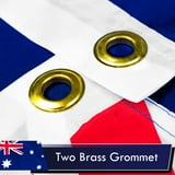 3x5 American Flag 3x5 Ft Heavy Duty American Flag - TearProof Polyester (Brass Grommets, Made In USA) Usa Flag - Foto 13