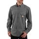thumbnail image 1 of Camisa Carhartt de Corte Holgado, Peso Medio, Chambray Negro XXL, 1 of 4