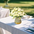 thumbnail image 4 of Springs Flowers Artificial Silk Peony Bouquets, 1 Pc Artificial Peonies Flowers, Artificial Peony Bouquet, Faux Silk Flower Bundles with Hydrangeas, 12.99 Inch, Green, 4 of 9