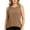 (New1)Khaki, variant on Women's Casual Quick Dry Sleeveless Tank Top Soft Breathable Round Neck Athletic Racerback Camisole for Daily Wear, Workout
