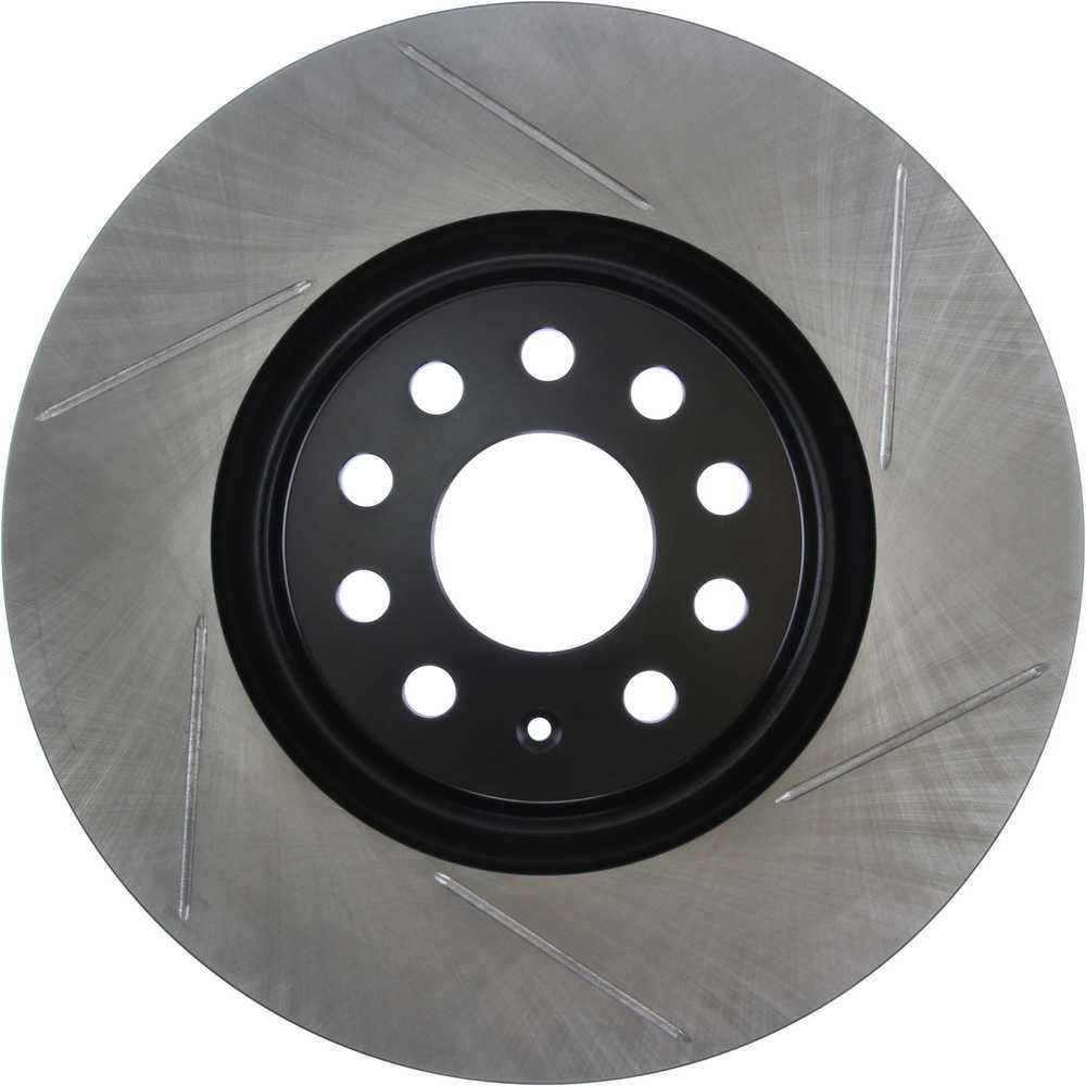 StopTech Sport Slotted (CRYO) 1-Piece Brake Rotor Fits select: 2018-2023 VOLKSWAGEN TIGUAN, 2015-2023 VOLKSWAGEN GTI