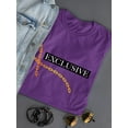 thumbnail image 3 of Exclusive Chain Pattern T-Shirt Women -Image by Shutterstock, Female Medium, 3 of 4