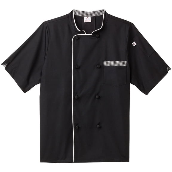 Five Star Unisex Short Sleeve Executive Chef Coat