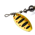 thumbnail image 5 of Señuelo de pesca con anzuelo giratorio de metal giratorio, cuchara, plumas, anzuelo triple (A Multi), 5 of 5