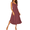 Purple Red, variant on Ekouaer Sleeveless Nightgowns for Women Long Night Gown Pleated Full Length Sleepwear Tank Sleep Dress Slit Dress