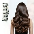 thumbnail image 4 of Unique Bargains 1 Pcs Women Heart Style Wide Tooth Comb for Curly Thick Wavy Straight Hair Black White, 4 of 6