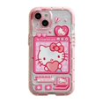 thumbnail image 3 of Hello Kitty New Phone Case For IPhone 14 13 12 11 Pro Max XS XR Cartoon Transparent Luminous Creative Pink Kawaii For Girls Y2K, 3 of 5