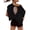 Black, variant on Canzad Women's Athletic Crop Top Open Back Sleeveless Workout Tank Breathable Stretch Yoga Shirt,Black,L