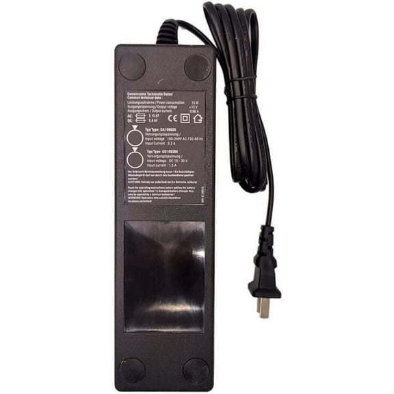 AC Adapter QA109600 QD109300 Battery Charger for HBC Radiomatic BA225030 Battery