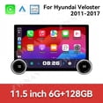 thumbnail image 3 of ZWNAV 11.5 inch Android 15 Car Radio For Hyundai Veloster 2011-2017 Car Multimedia Video Player GPS Navigation Carplay Head Unit Touch Screen 4G, 3 of 15