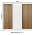 thumbnail image 3 of Ropero Closet Madesa 3 Puertas M/B/M, 3 of 5