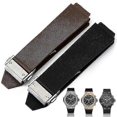 thumbnail image 3 of Watch Bracelet For Hublot Big Bang Classic Fusion Folding Buckle Silicone Rubber Watch Strap Watch Accessories Watch Band Chain-black-black Clasp, 3 of 5