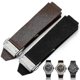 thumbnail image 3 of Watch Bracelet For Hublot Big Bang Classic Fusion Folding Buckle Silicone Rubber Watch Strap Watch Accessories Watch Band Chain-black-black Clasp, 3 of 5