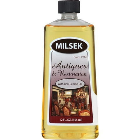 Milsek Antique and Restoration Polish - 12 Ounce (Best Furniture Polish For Antiques)