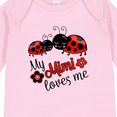thumbnail image 4 of Inktastic My Mimi Loves Me with Cute Ladybugs Boys or Girls Long Sleeve Baby Bodysuit, 4 of 5