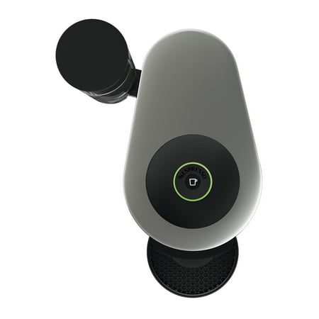 Nespresso Vertuo Plus Coffee and Espresso Maker by De'Longhi, Grey with Aeroccino Milk Frother - Grey
