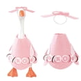 thumbnail image 2 of Porch Goose Outfits, Outdoor White Goose Statue with Costume set Garden Decor, for Holiday Porch ,Gooses Clothes Yard Accent for Home Decors Housewarming Gifts, 2 of 8