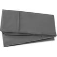 thumbnail image 4 of Crescent Multiple Colors - Zippered Body Pillowcase- 200 Thread Count 21"x 54" (Grey), 4 of 9